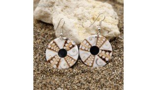 Hot Sale Shell Earrings Premium Handmade from Bali